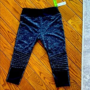 Sam Edelman Black and Gray Leggings